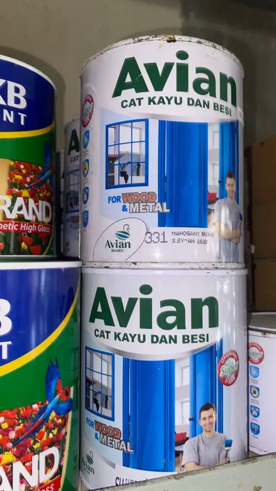 Cat Kayu dan besi 0.9 liter Murah berkualitas