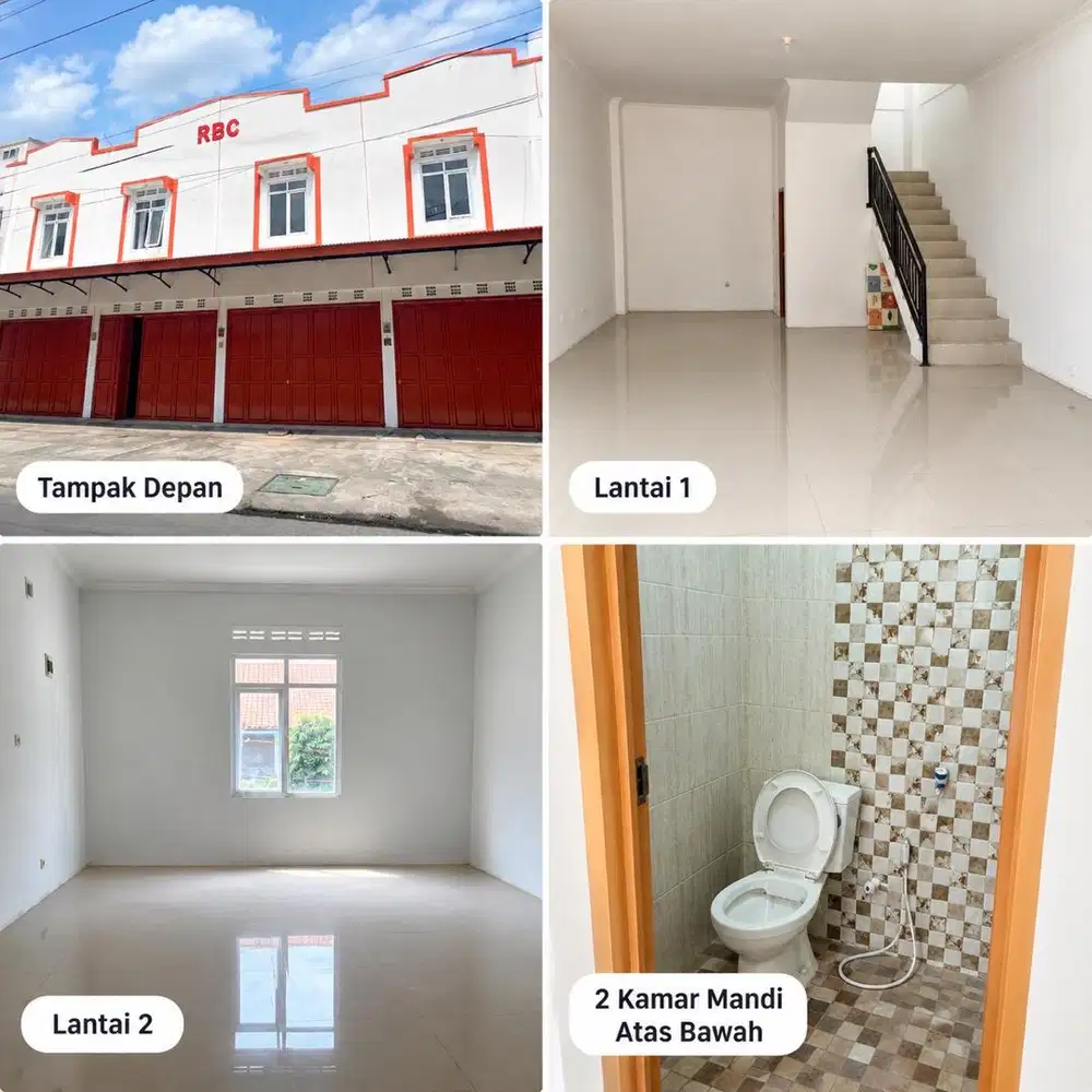 DISEWAKAN CEPAT RUKO RIUNG MURAH