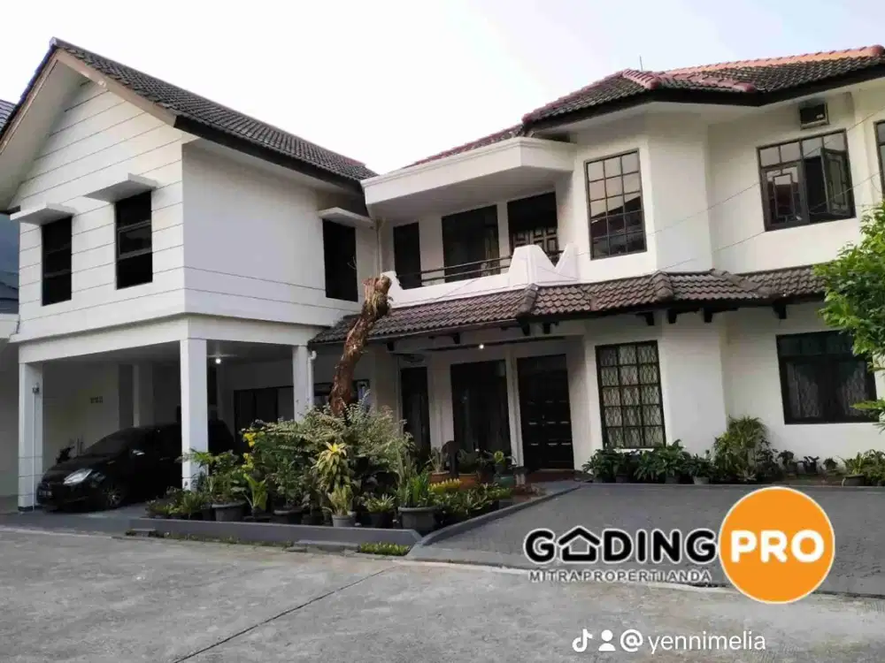 RUMAH 2 LANTAI MEWAH SHM ANDARA PONDOK LABU JAKARTA SELATAN PRIVAT POOL RAPI SIAP HUNI FURNITUR