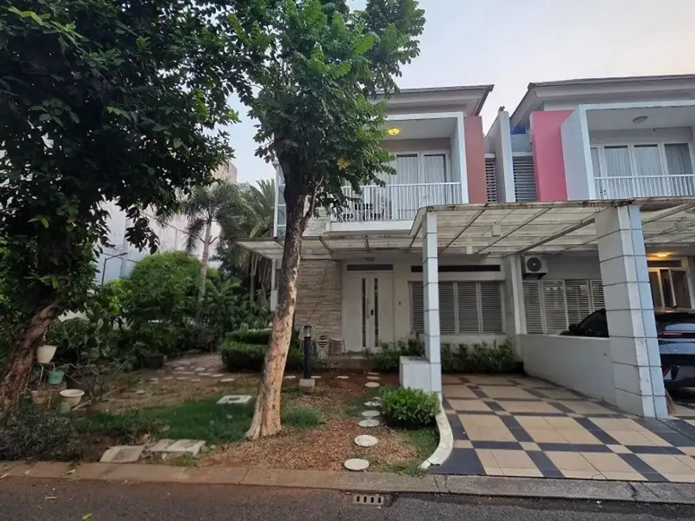 Jual Rumah Hoek Siap Huni di Cluster Palm Summarecon Bekasi