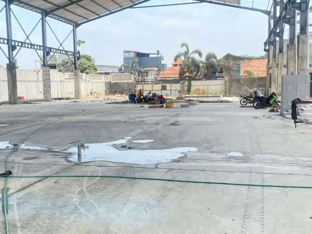 Dijual Gudang Tegal Alur Benda Raya Jakbar, LT 4.121m², 5 SHM, Akses Container 40 Feet, Listrik 53.000 VA, Harga : Rp 65 M Nego