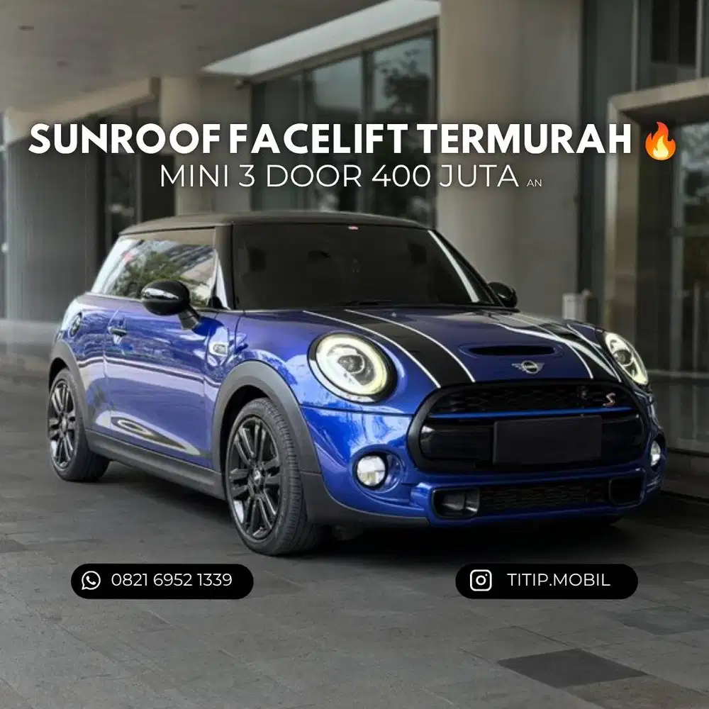 [CASH] Mini Cooper S 3 Doors Turbo F56 Facelift 2019