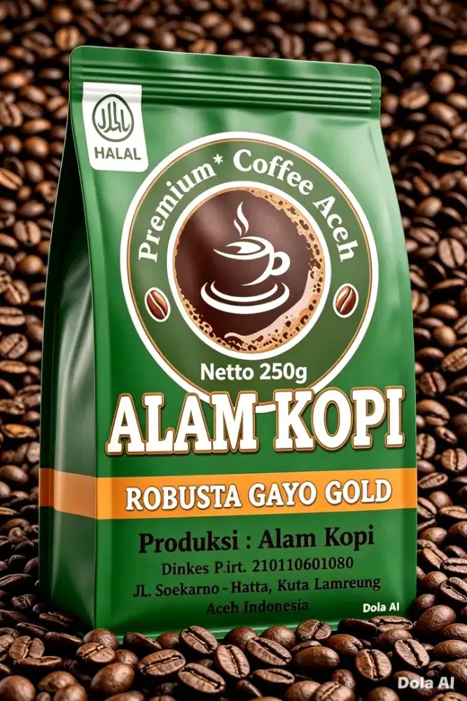 Bubuk Kopi Robusta Gayo Premium 1 kg