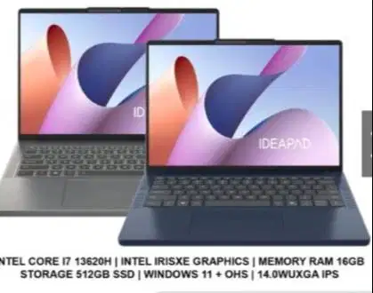 Lenovo IdeaPad Slim 3 i7-13620H RAM 16GB SSD 512GB 14 WUXGA IPS