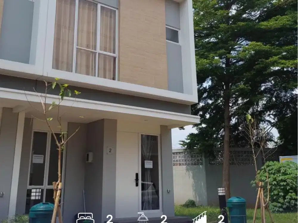 Hunian Sewa Furnished Posisi Hook di Gading Serpong