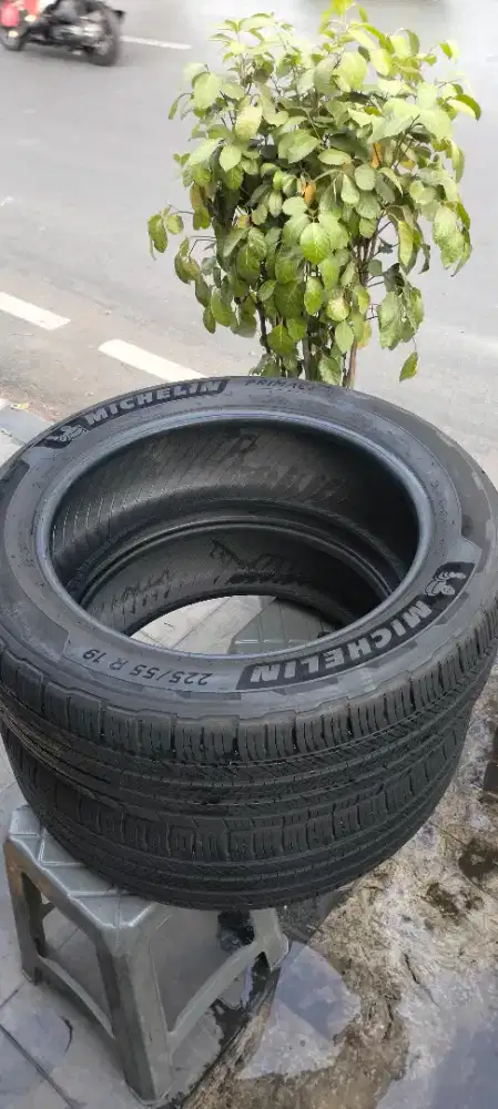 2ban 225/55/R19 Michelin Primacy + SUV nik 2024 90% hub Wa gan
