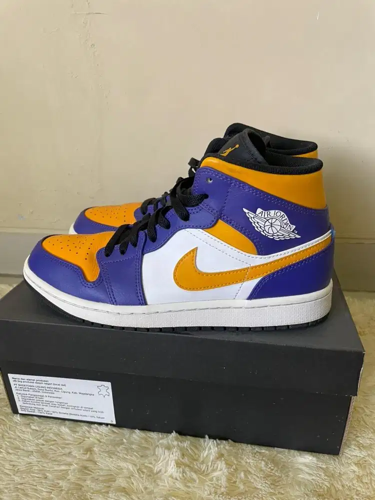 Air Jordan Mid Lakers Original