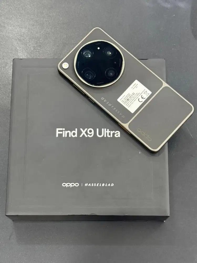 Oppo Find X9 Ultra Umber 12/512Gb (Baru 1 Bulan)