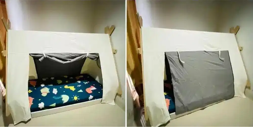 DIVAN ANAK BENTUK TENDA MERK PIRA