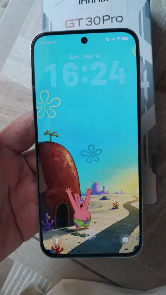Infinix gt 30 pro 5G 8/256 blade white mulus no minus HP sama dus aja