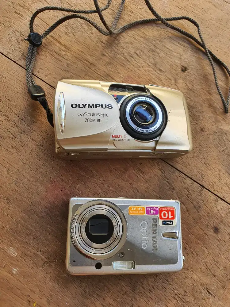 Kamera olympus & pentax