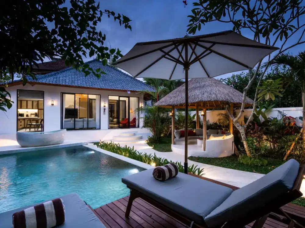 Vila siap huni dengan 2 kamar tidur di kawasan Ubud yang asri!