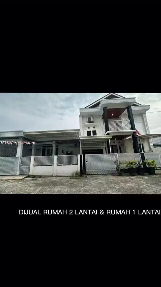 DIJUAL RUMAH 2 Lantai & 1 lantai gandeng