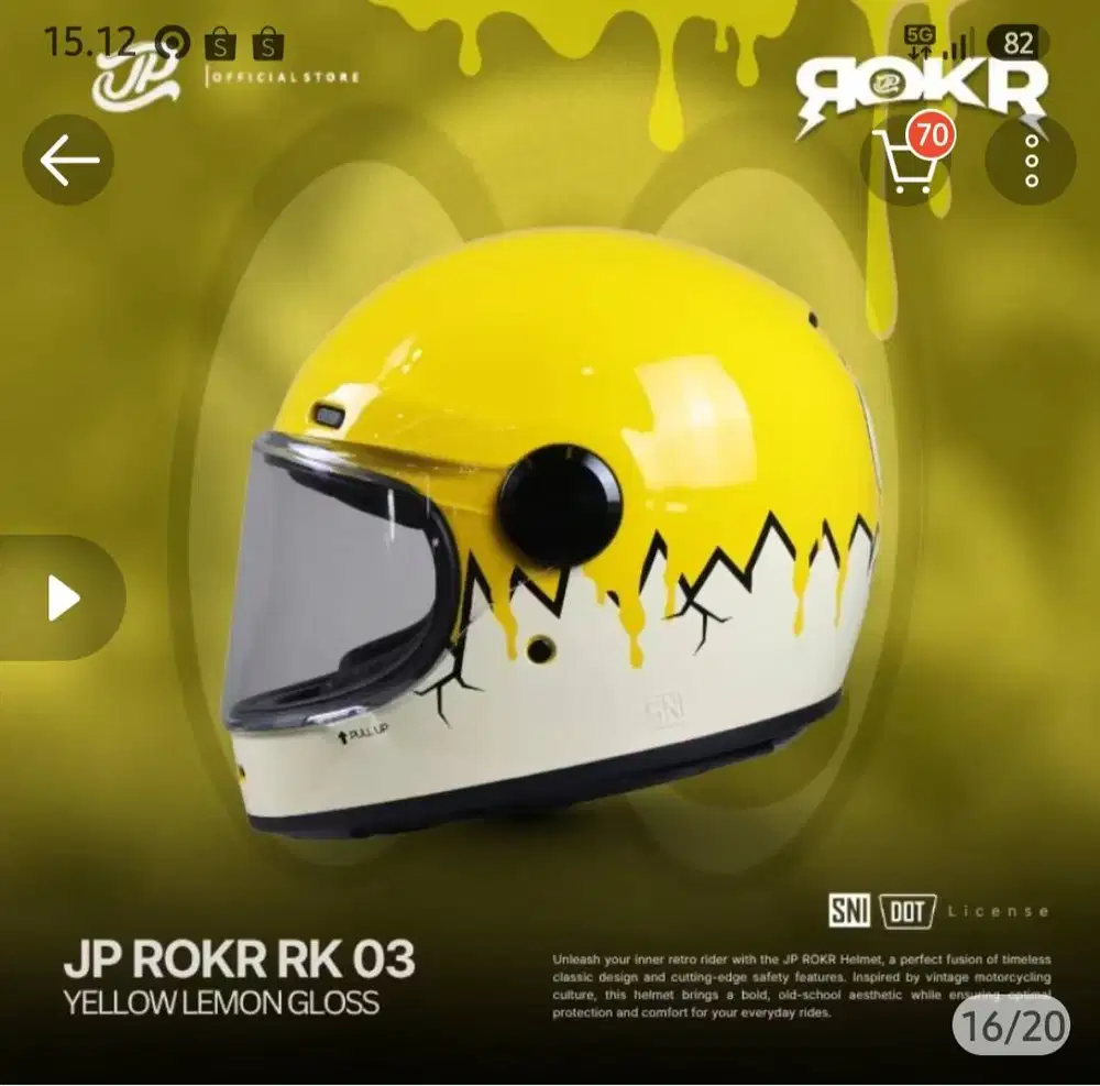 Jp Rokr 03 Rk yellow lemon gloss