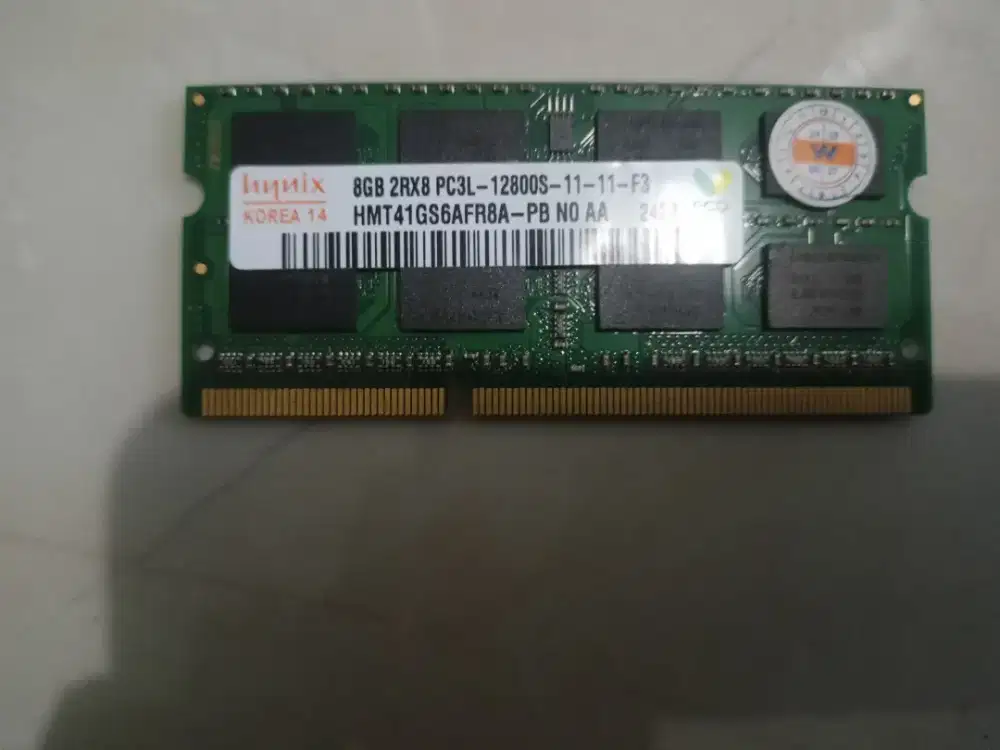 Laptop ram ddr3 8gb normal