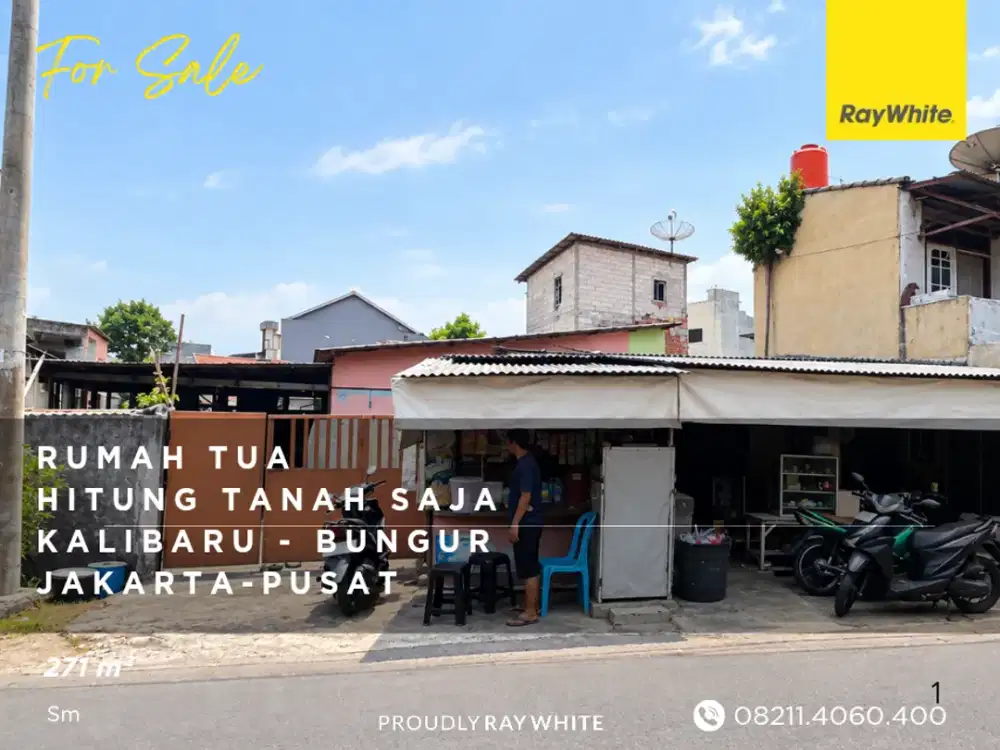 Rumah Tua - Hitung Tanah - Jakarta Pusat