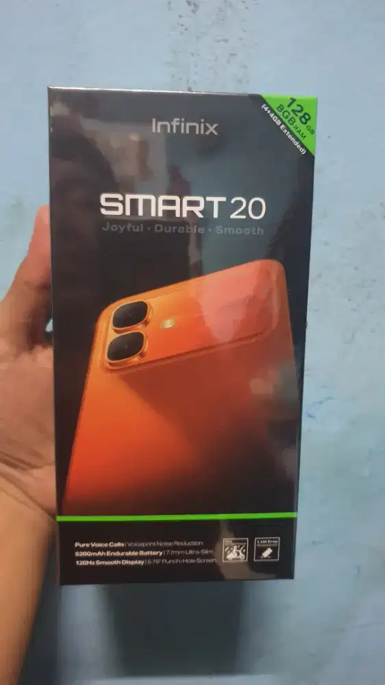 INFINIX SMART 20 4/128GB GARANSI RESMI