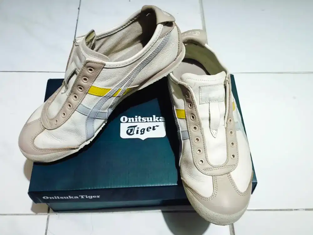 Onitsuka Tiger MEXICO 66 SLIP-ON BIRCH/OYSTER GREY Original