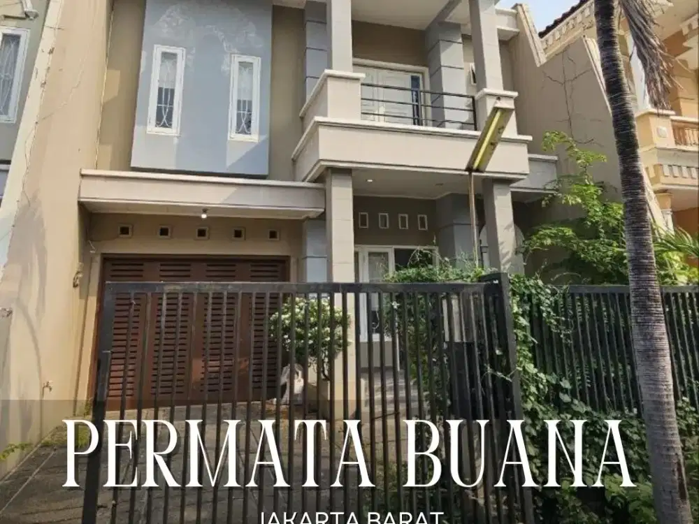 DIJUAL MURAH RUMAH DALAM KOMPLEK DI PERMATA BUANA JAKARTA BARAT
