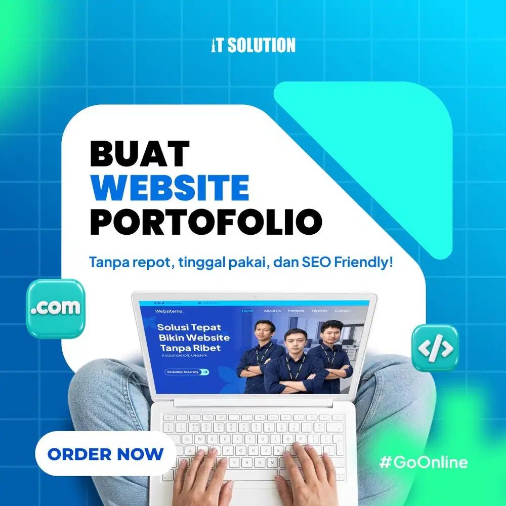 Paket Pembuatan Website Portofolio Profesional di Bekasi