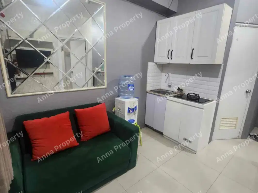 Apartemen 2kamar tidur minimalis full furnitur lengkap di Jakarta Pusat akses mudah aman & nyaman area mall