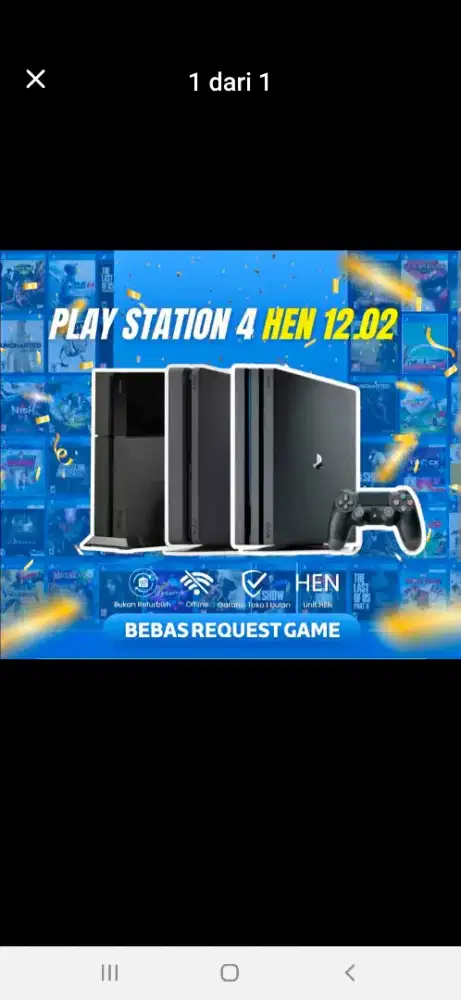 Ps4 Fat Slim Pro Komplit Bergaransi