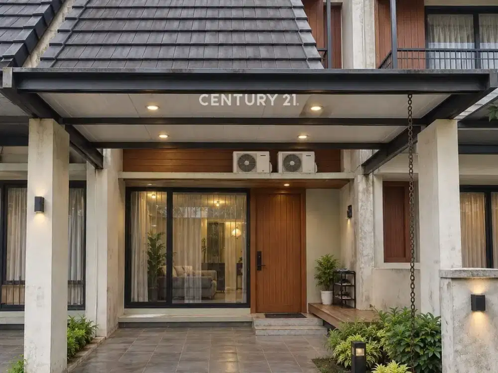 Rumah Modern 2 Lantai Full Furnished  Di Cluster Fleekhauz
