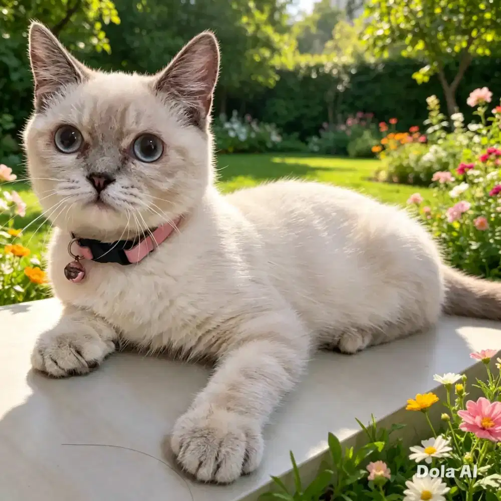Kucing British Short Hair Blue Point