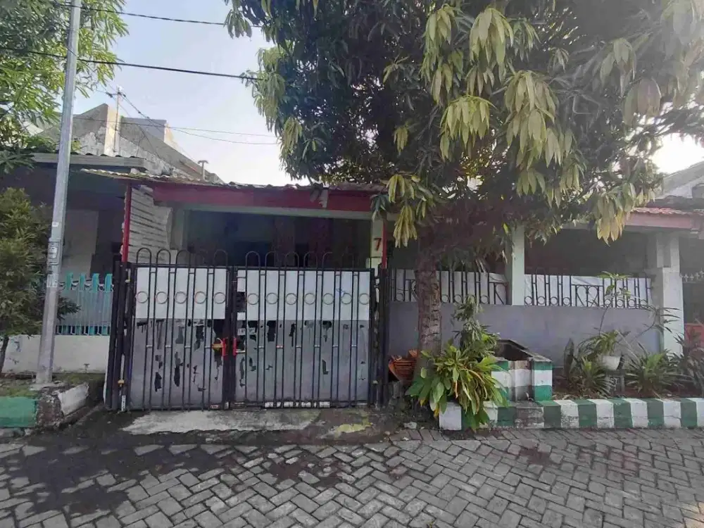 WIGUNA TENGAH LEBAR 8 ‼ Jual Rumah 1 Lantai Gununganyar dekat UPN Rungkut
