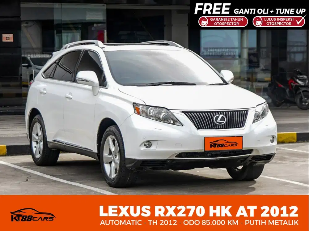 Record LEXUS RX270 HK (Black interior) AT 2011