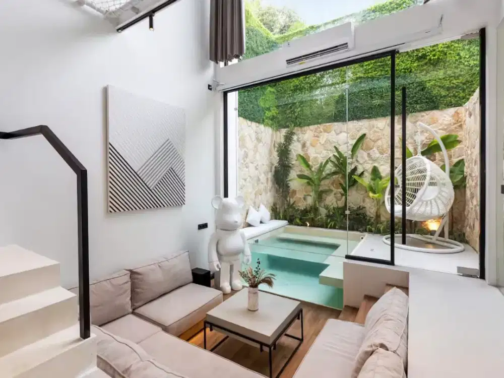 Townhouse siap huni dengan jacuzzi di Canggu!