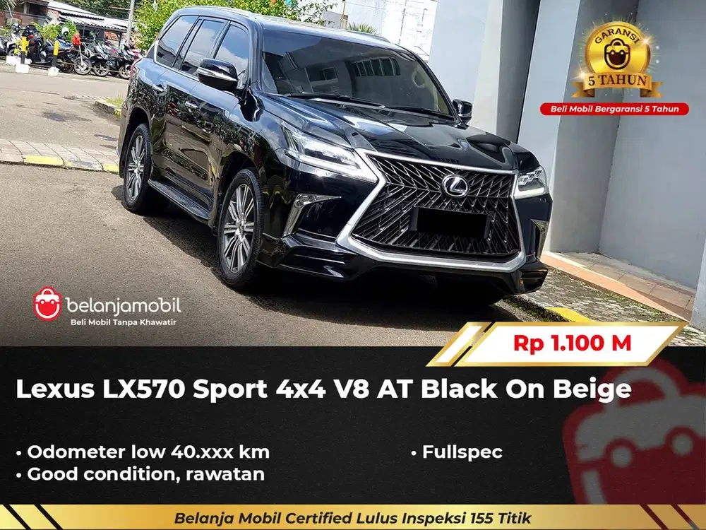 [ GARANSI 5THN 4x4 LOW KM ] Lexus LX570 LX 570 Sport V8 2015/2016/2017