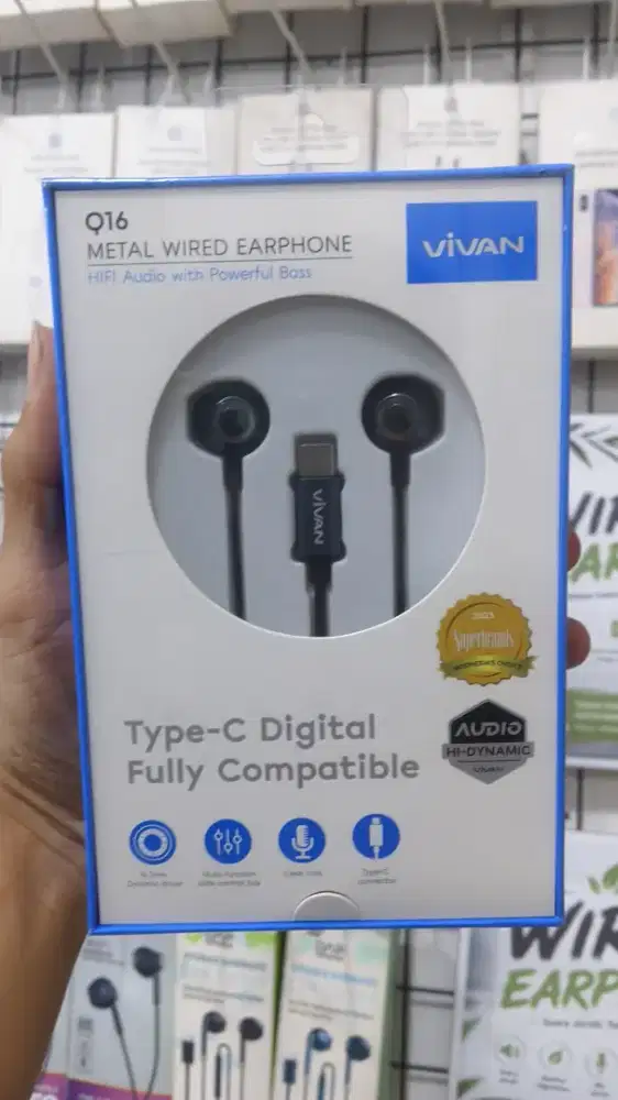 HEADSET TYPE-C VIVAN Q16