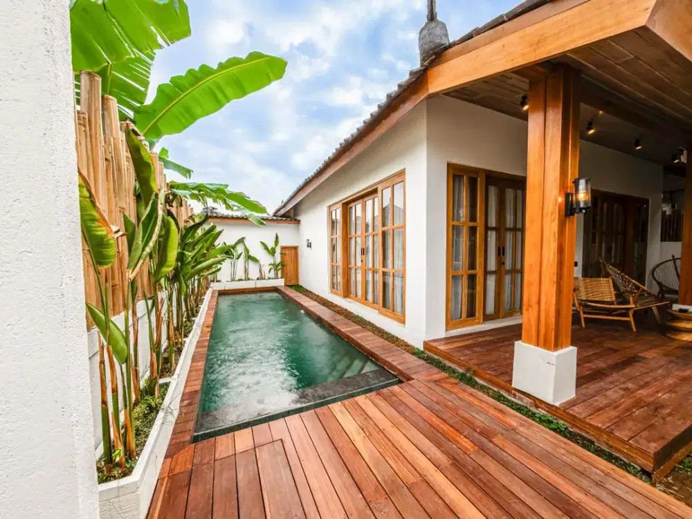 Vila siap huni dengan 1 kamar tidur di kawasan Ubud yang asri!