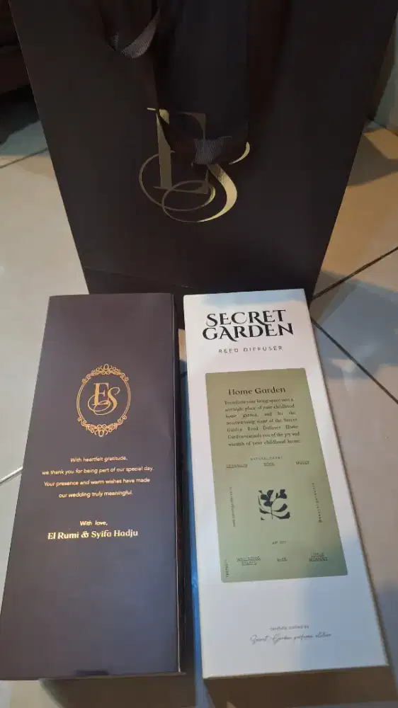 Original Red Diffuser Secret Garden ( 18 +) hampers pernikahan El Rumi