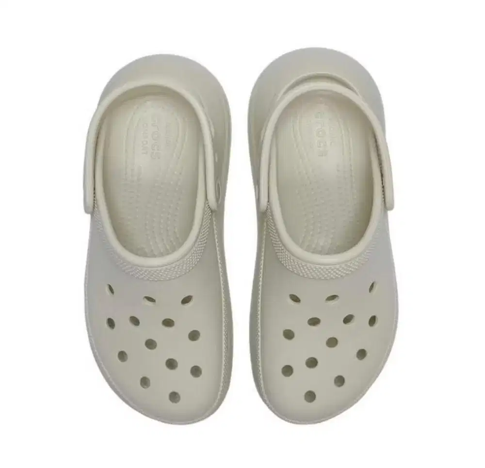 Crocs classic crush clog - bone