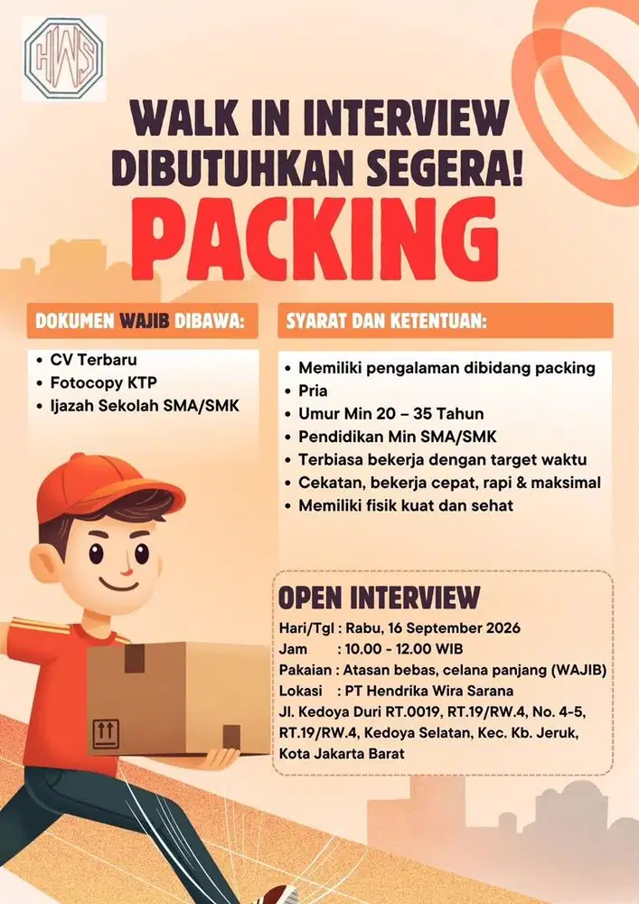Lowongan Kerja Packing