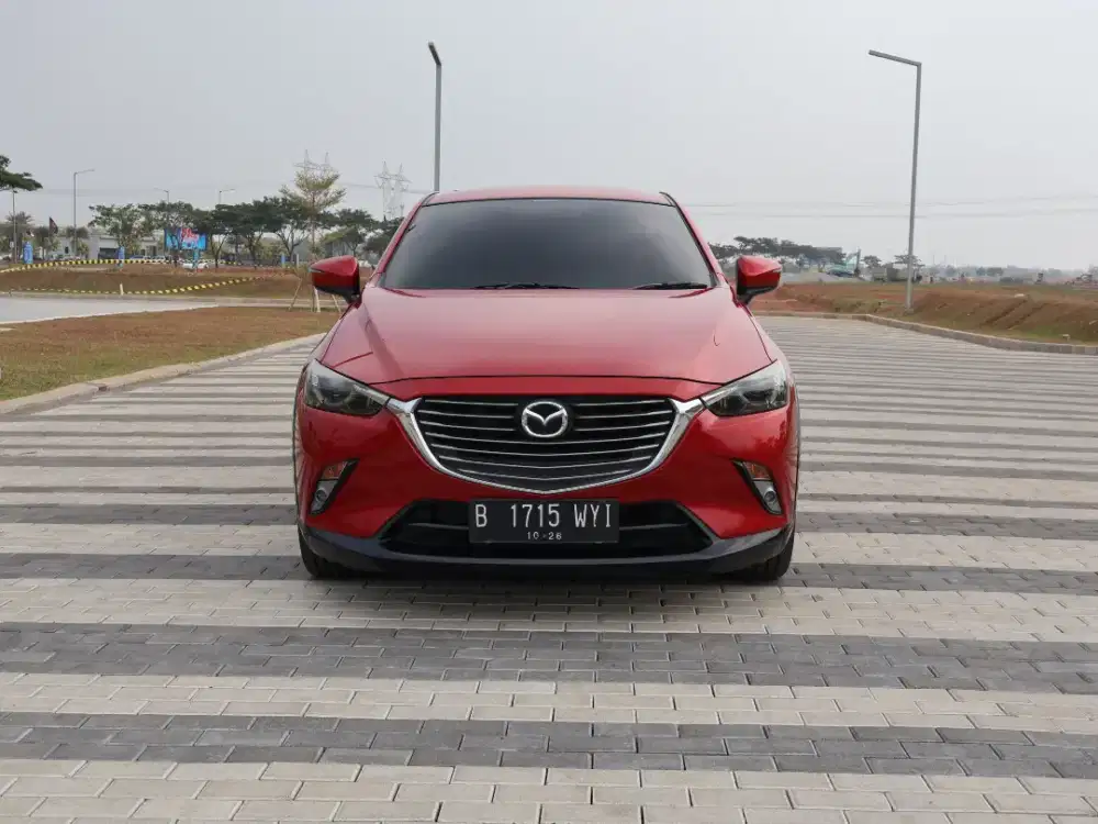 MAZDA CX3 TOURING 2017 MERAH A/T. KM 76RB. PAJAK 10/2027