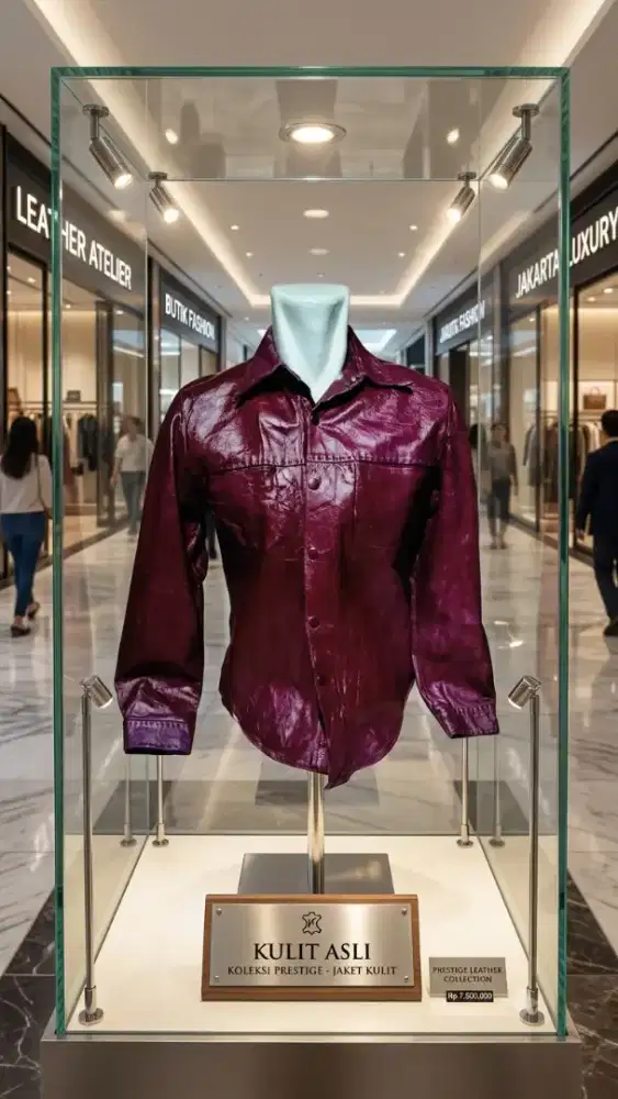 Jaket kulit asli domba