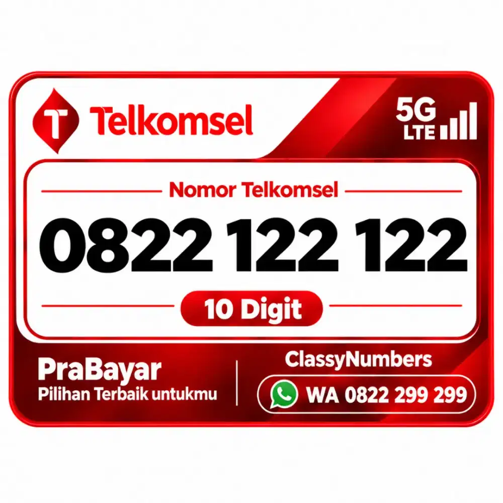 Nomor Cantik 10Digit Simpati