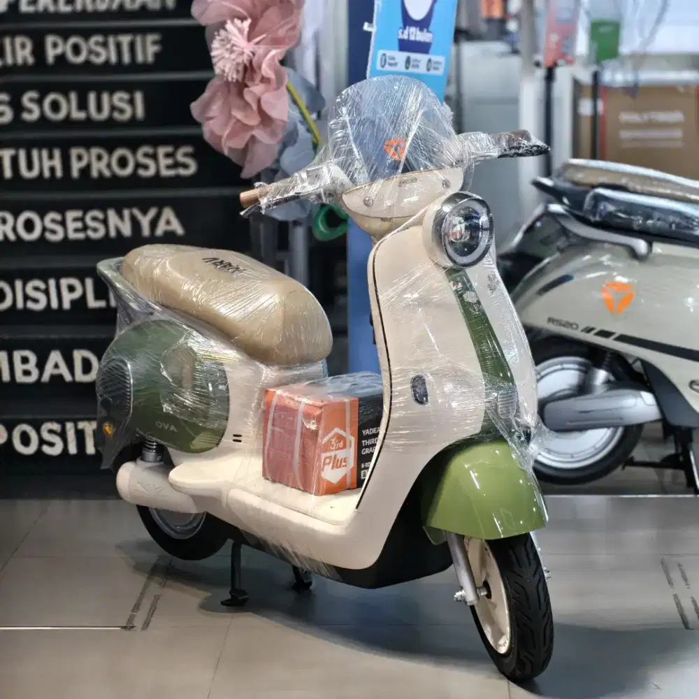 Sepeda listrik yadea ova terbaru