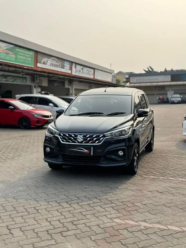 (Cash) Ertiga GX hybrid matic at 2023 hitam dp 10jt avanza 2022 2021
