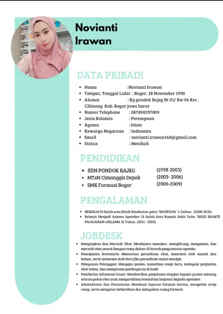 Cari lowongan kerja