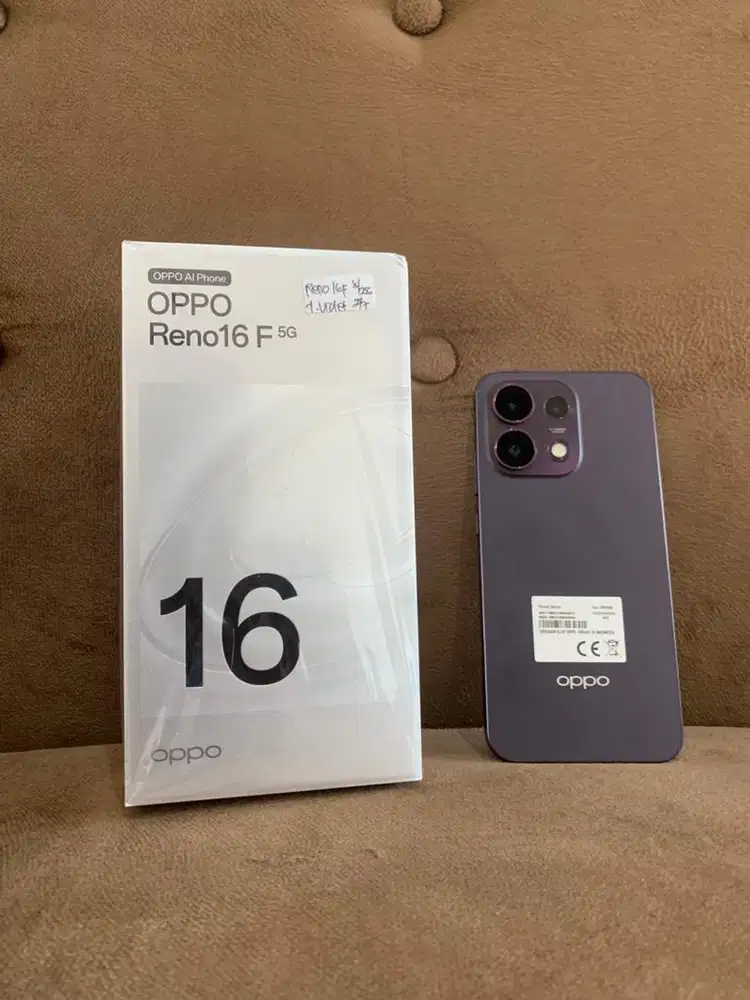 Oppo reno 16f 8/256gb 5g like new