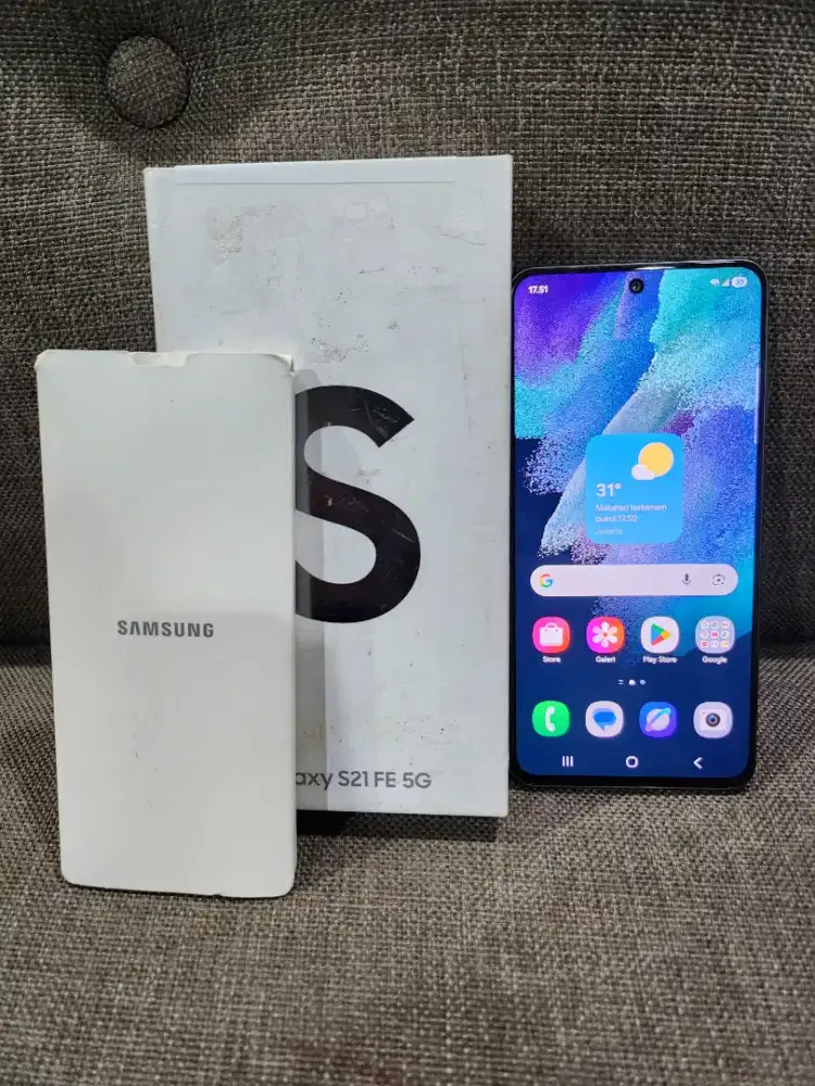Samsung S21 FE 8/128gb Mulus Lengkap