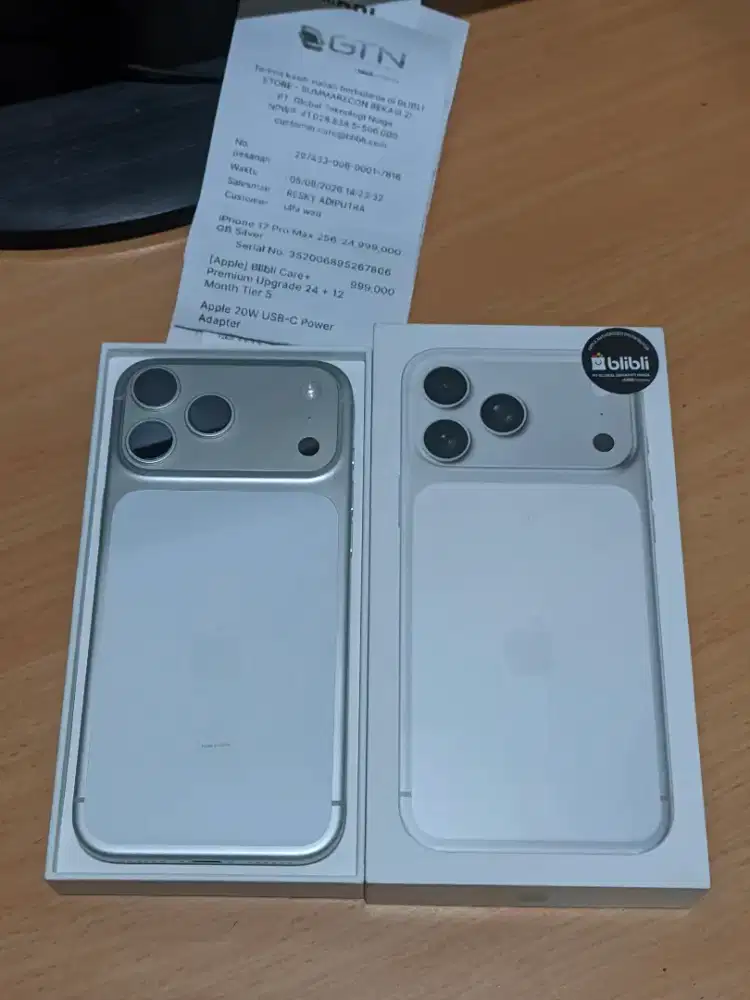 iPhone 17 Pro Max 256Gb iBox Silver