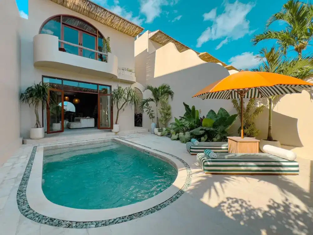Vila siap huni untuk tempat tinggal dan bisnis penyewaan di salah satu lokasi terbaik di Bali