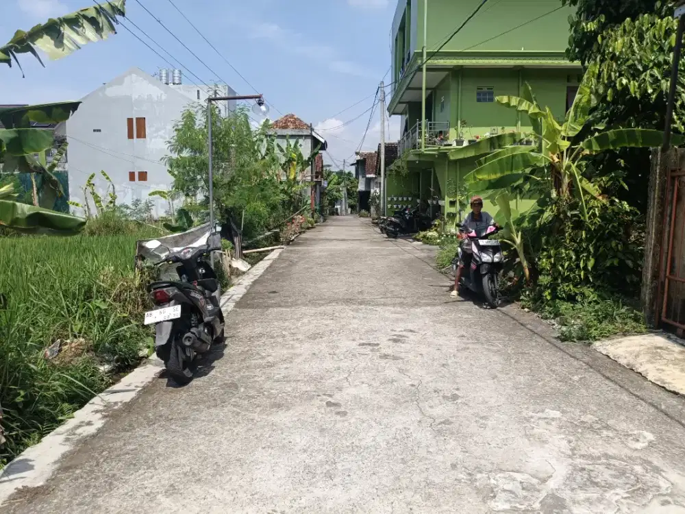 Tanah super murah pas timur parkir RS UAD Maguwoharjo Sleman