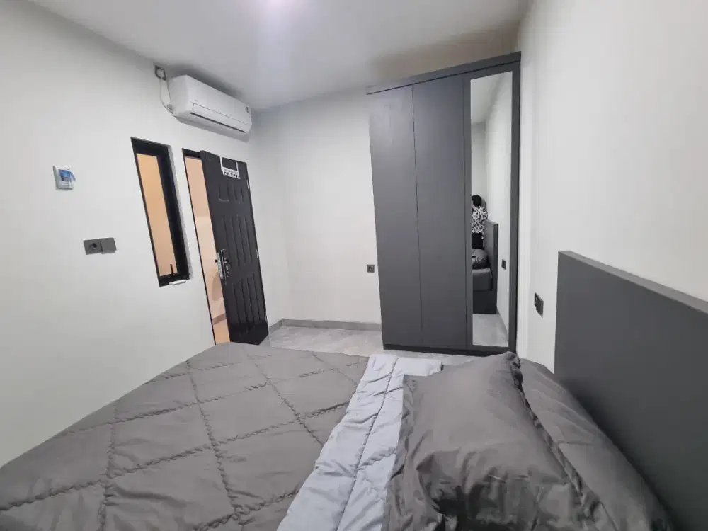 Kost baru mewah campur 24 jam akses