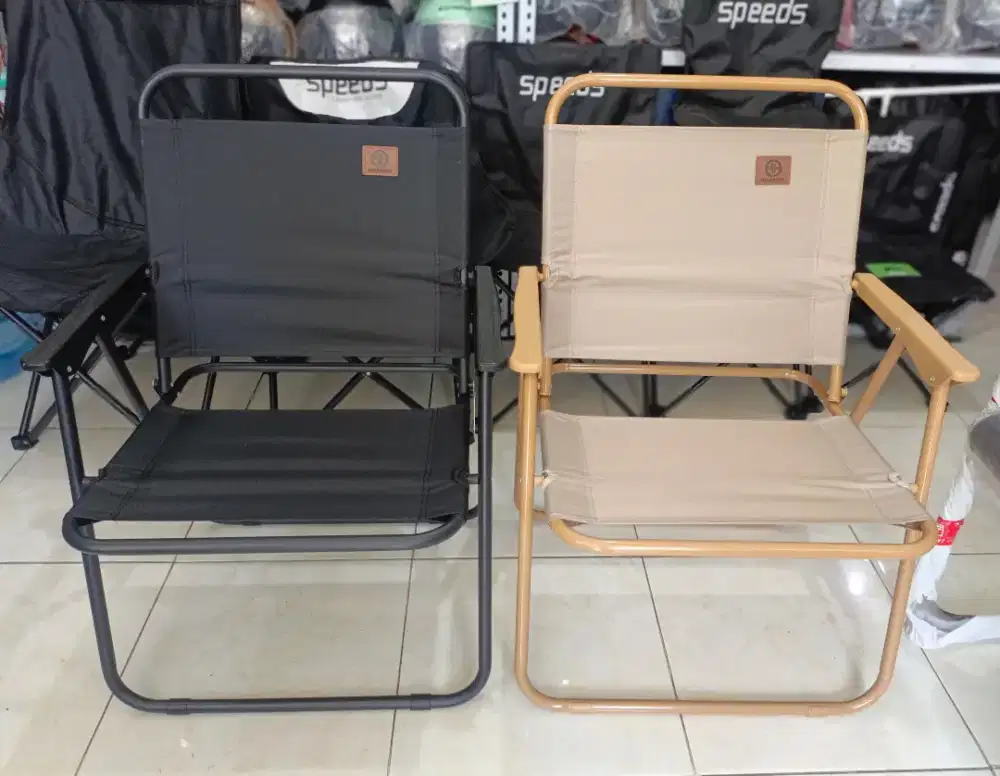 Kursi Lipat Outdoor Kermit Portable Camping,Mancing,Traveling Dll